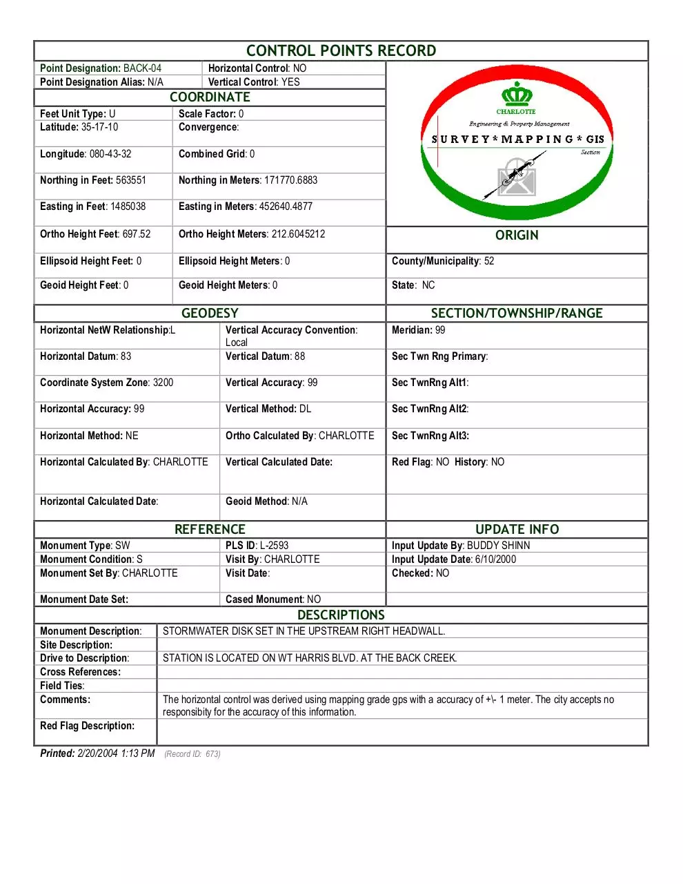 Page 1 of 1, BACK 04