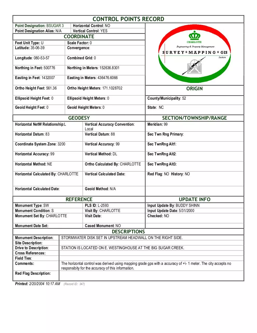 Page 1 of 1, BSUGAR 3