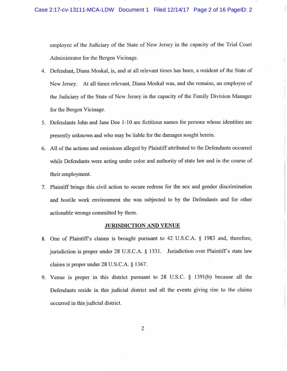 Page 2 of 16, gq complaint