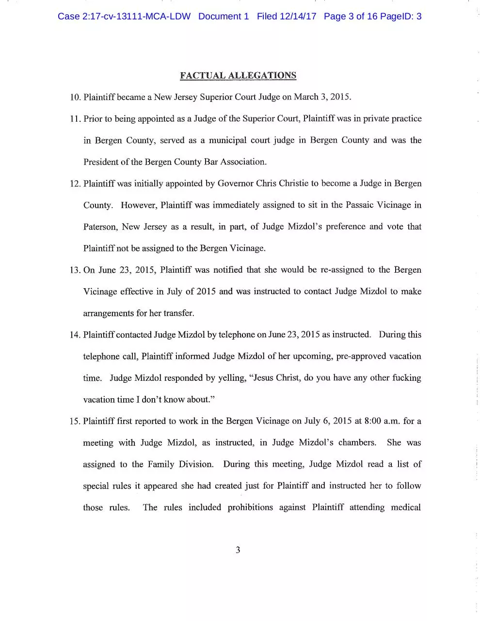 Page 3 of 16, gq complaint