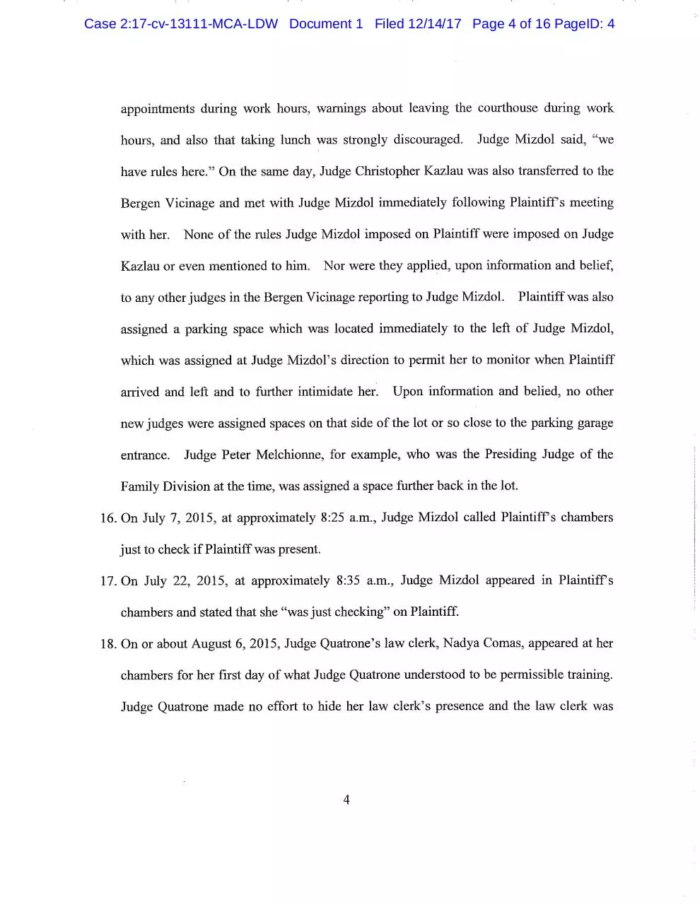 Page 4 of 16, gq complaint