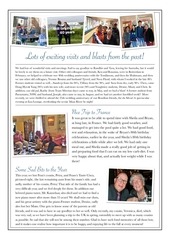 Page 2, The Boot Family Christmas Newsletter, 2017