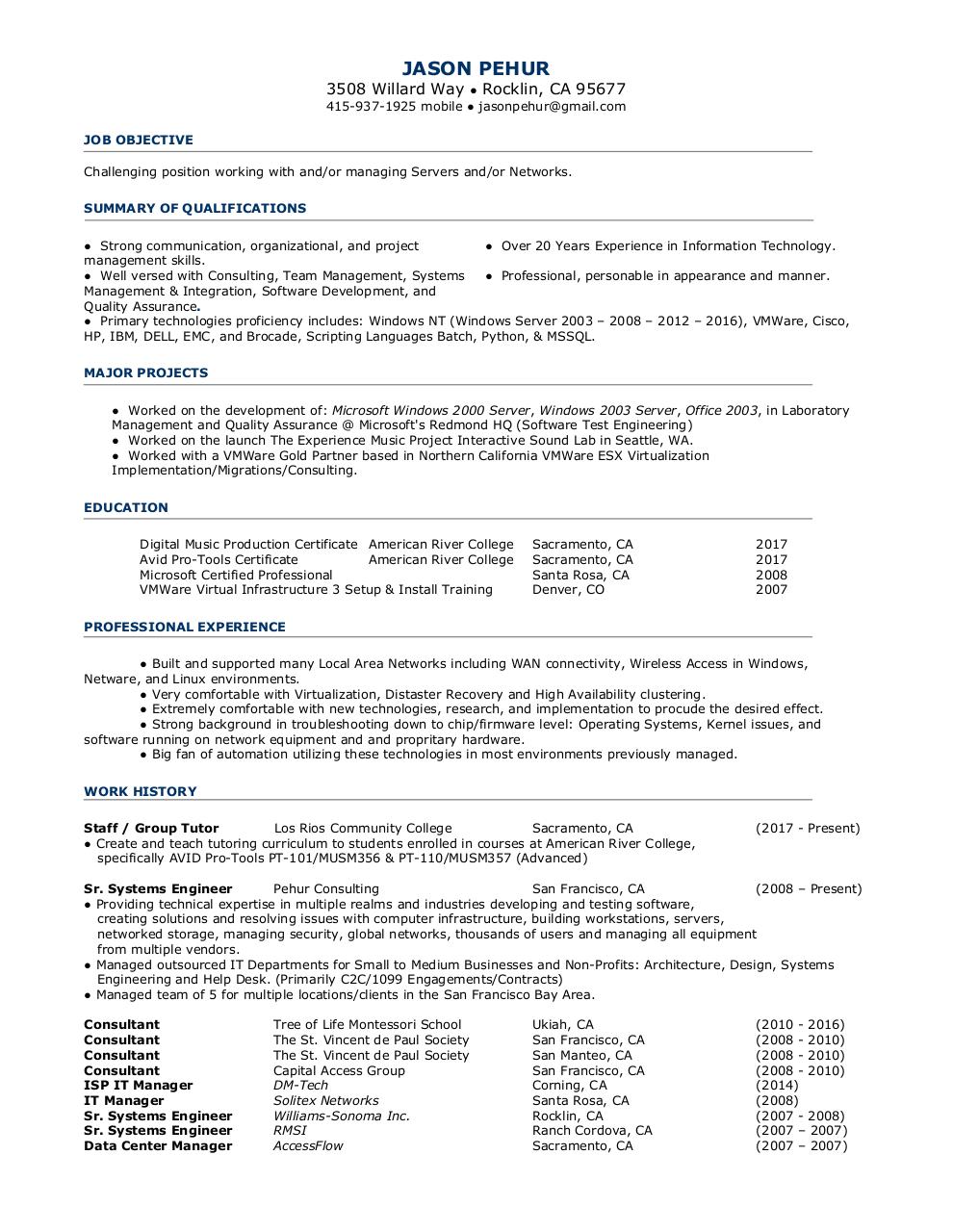 Document preview Resume_JasonPehur_c.pdf - page 1/1