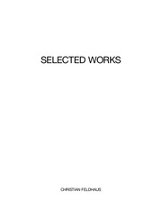 Page 1, christian feldhaus selected works