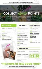 Page 3, Fresh Hut Menu