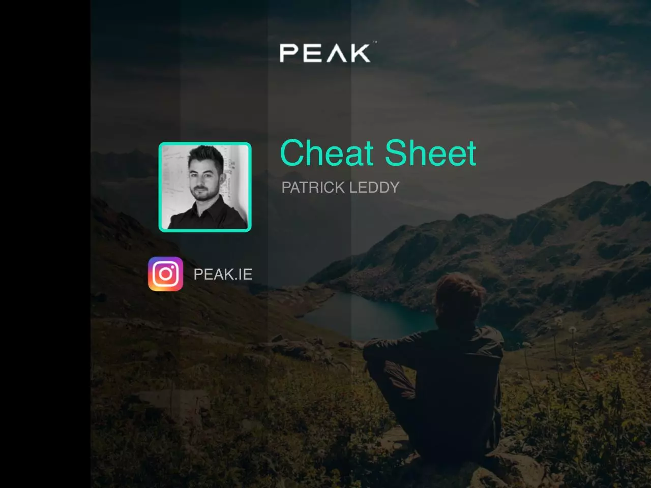 Page 1 of 29, PEAK Cheat Sheet
