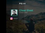 Page 1, PEAK Cheat Sheet