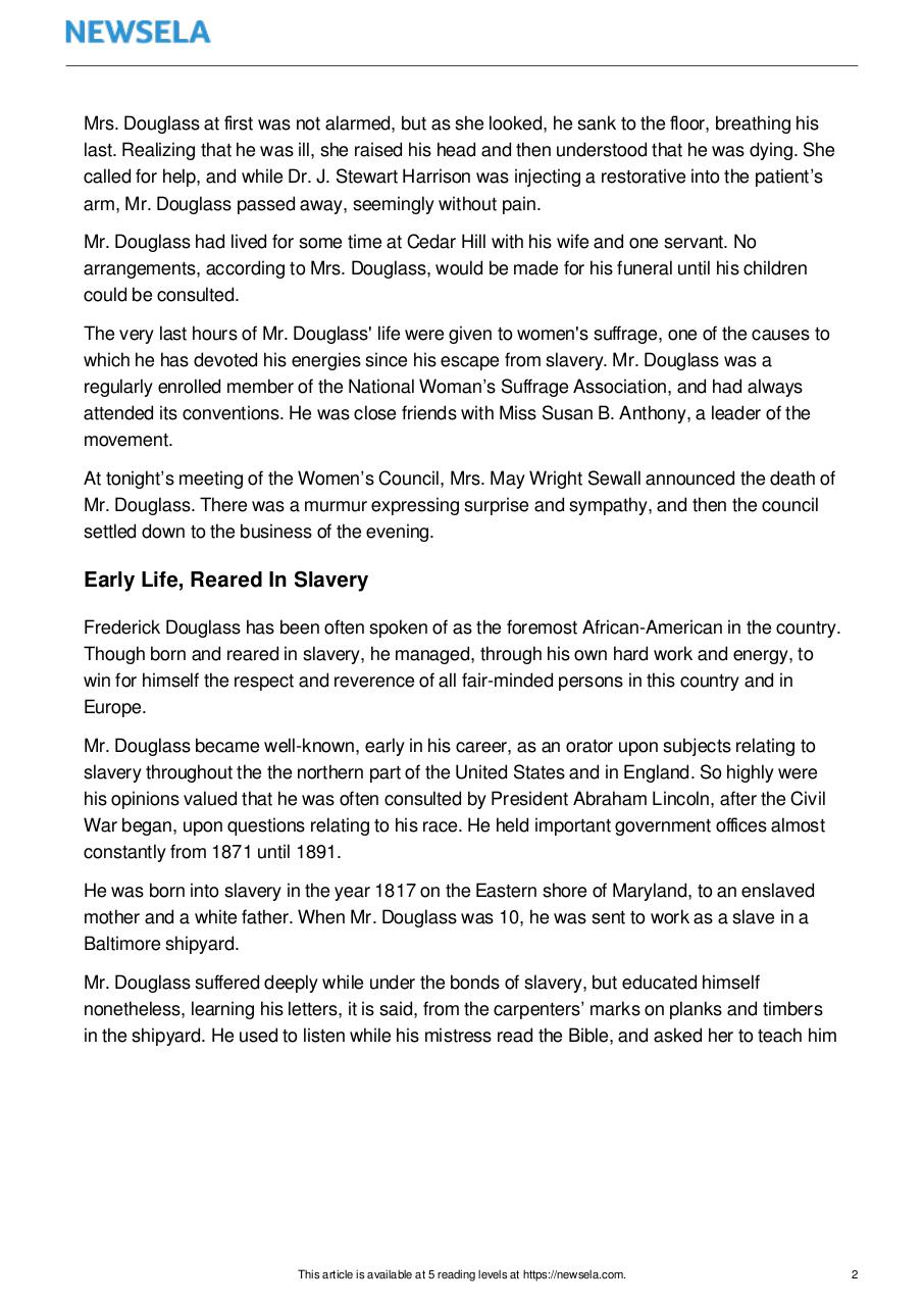 Document preview historic-news-frederick-douglass-obit-18437-article_only.pdf - page 2/3