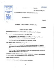 Page 1, Filed NoCC Narwal