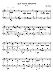 Page 1, 4857239 Deux etudes de concert No. 1 (1)