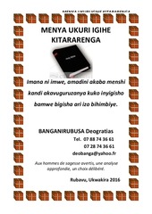 Page 1, Menya Ukuri Igihe Kitararenga 2017