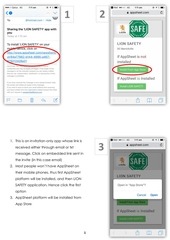 Page 3, Lion Safety App User Manual