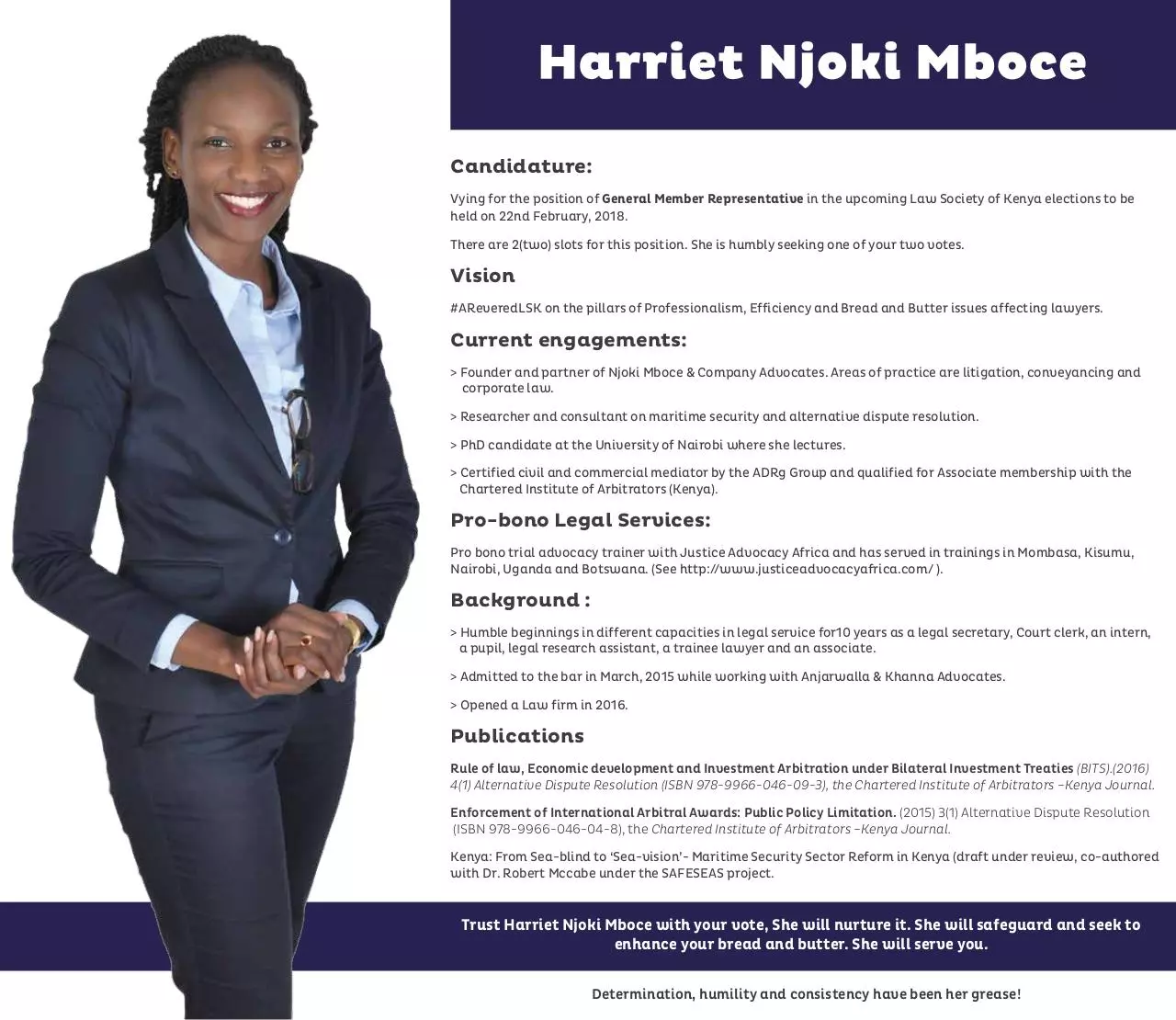 Page 1 of 1, Harriet Njoki Mboce (1)