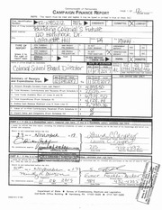 Page 1, BCF Campaign Finance Filing 12.7.2017