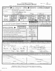 Page 1, BCF Campaign Finance Report 5.5.2017