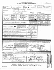 Page 1, BCF Campaign Finance Report 6.15.2017