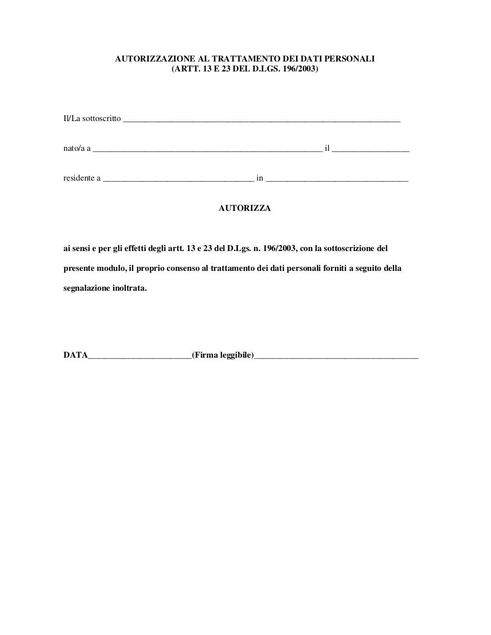 Document preview trattamento_dati_personali.pdf - page 1/1