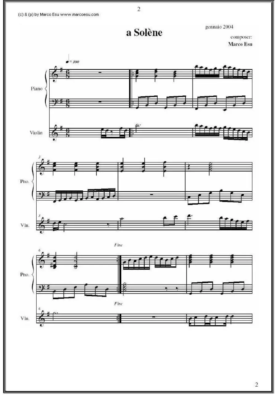 Page 2 of 27, A Solène by Marco Esu