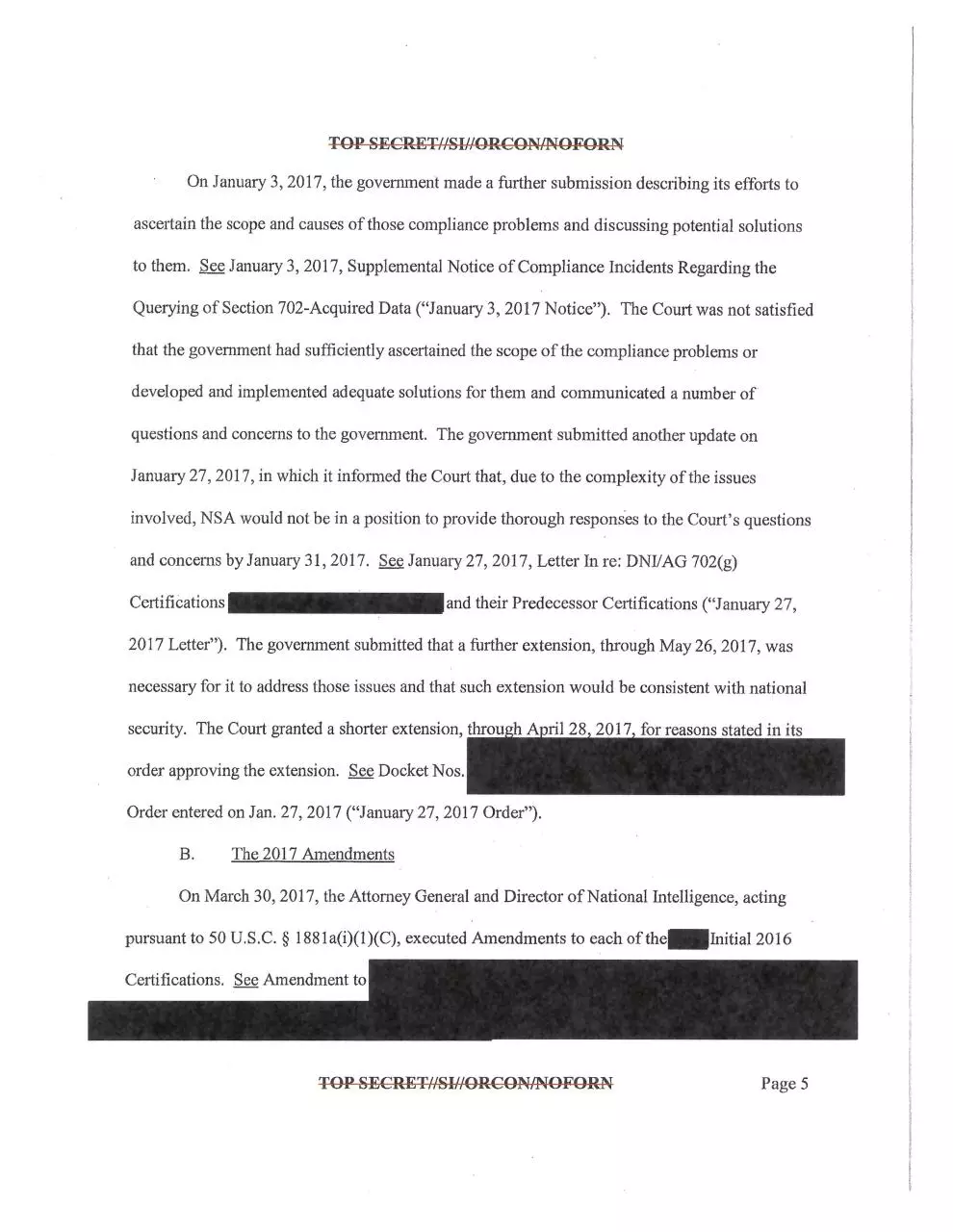 Page 5 of 99, FISA