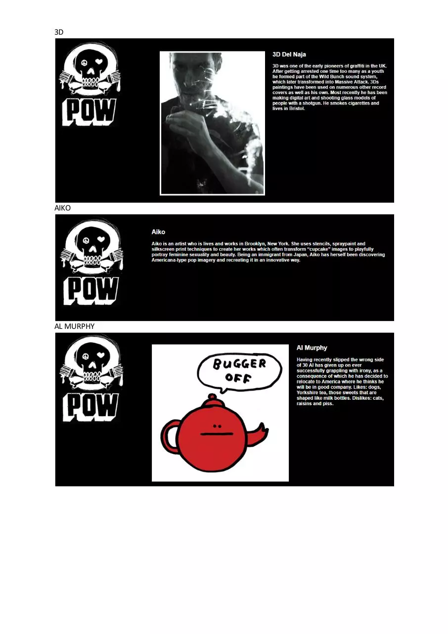 Page 1 of 23, POW