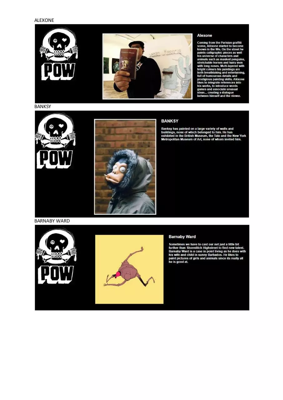 Page 2 of 23, POW