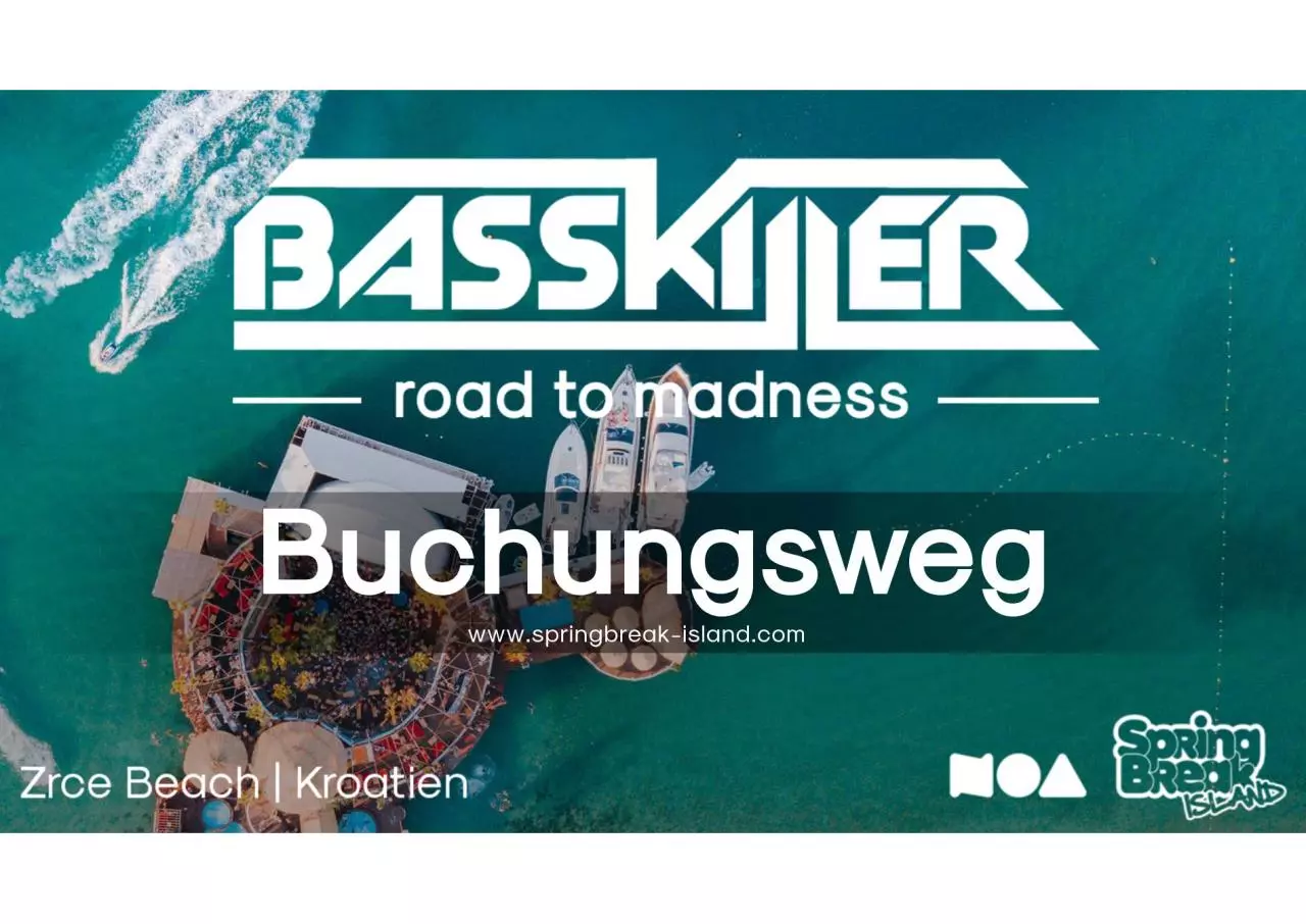 Page 1 of 8, Basskiller SpringBreakIsland2018 Buchung