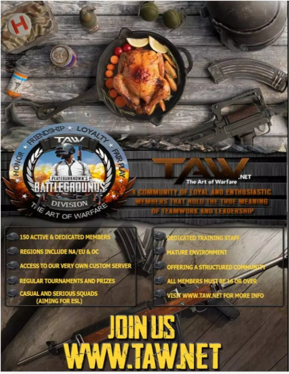 Page 3 of 3, TAW PUBG NEWSLETTER