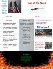 Page 2, TAW PUBG NEWSLETTER