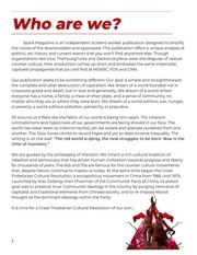 Page 2, Spark Magazine Issue 1~Q1 2018