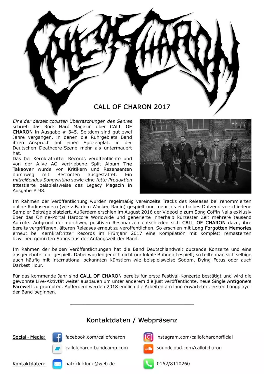 Page 1 of 1, bandinfo2018