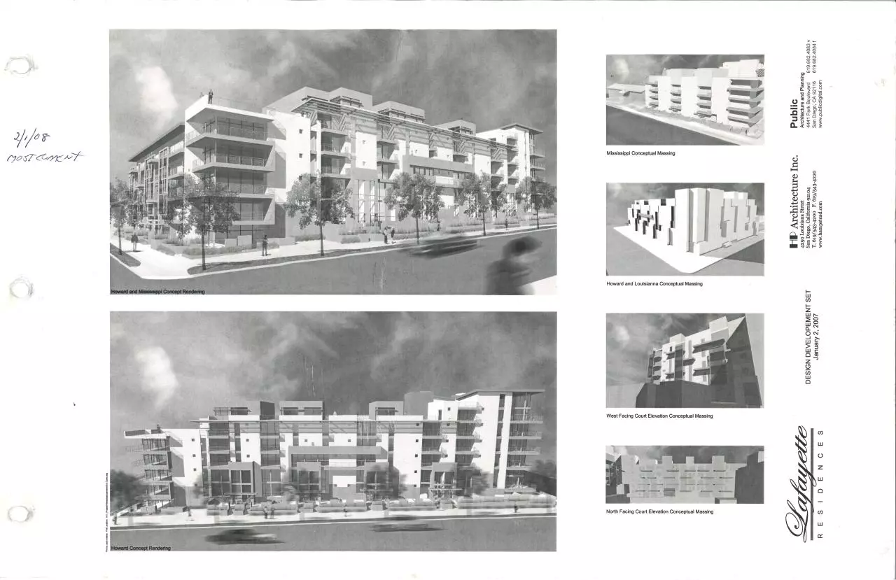 Page 1 of 34, Lafayette Residences Condo Plans