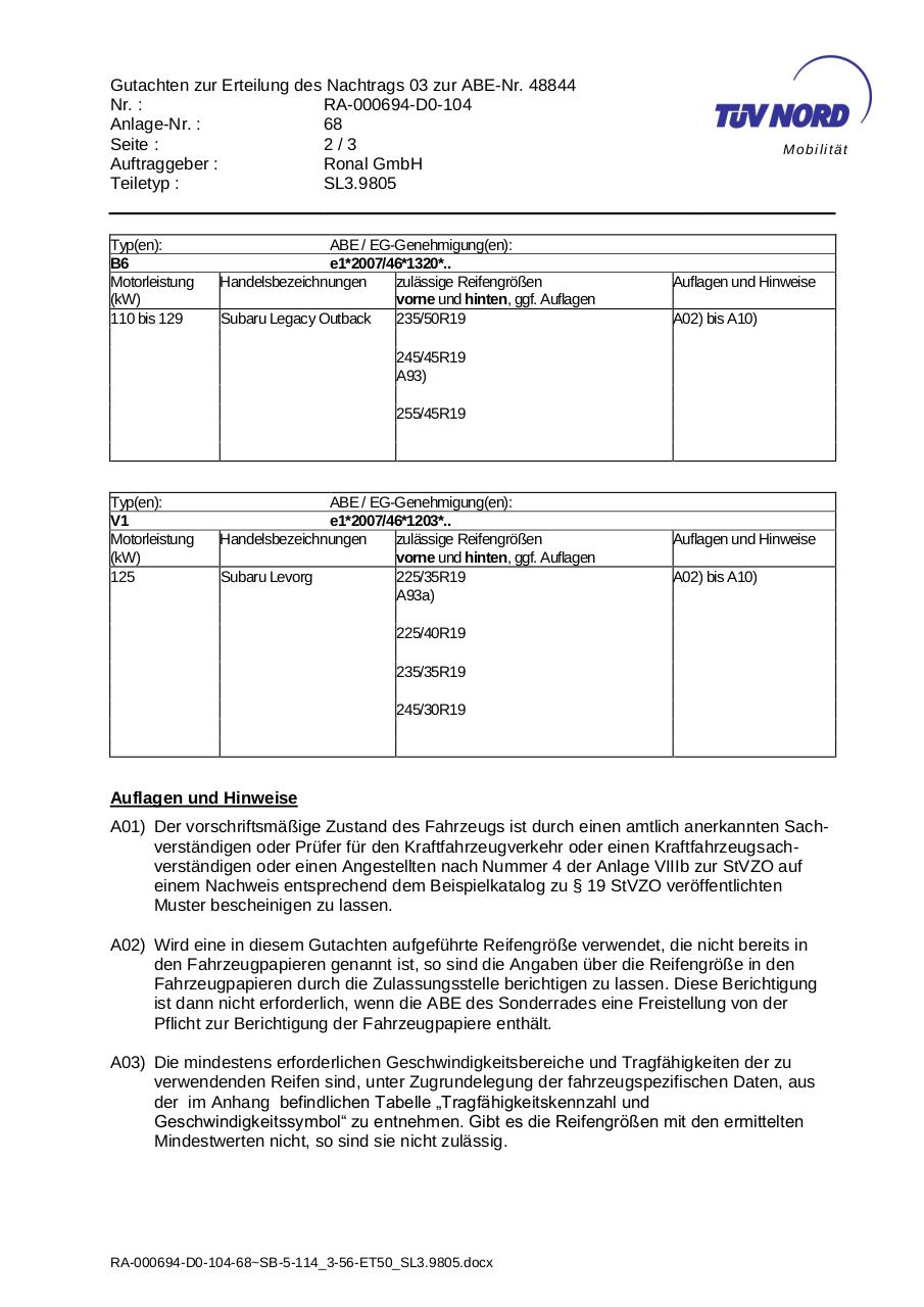 Document preview Subaru.pdf - page 2/3