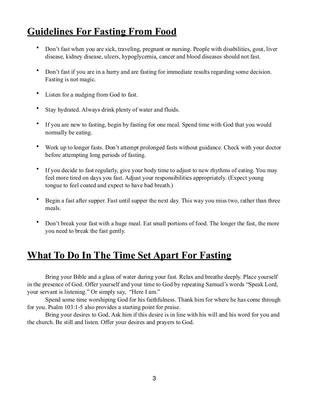 Document preview Fasting Guide.pdf - page 3/4