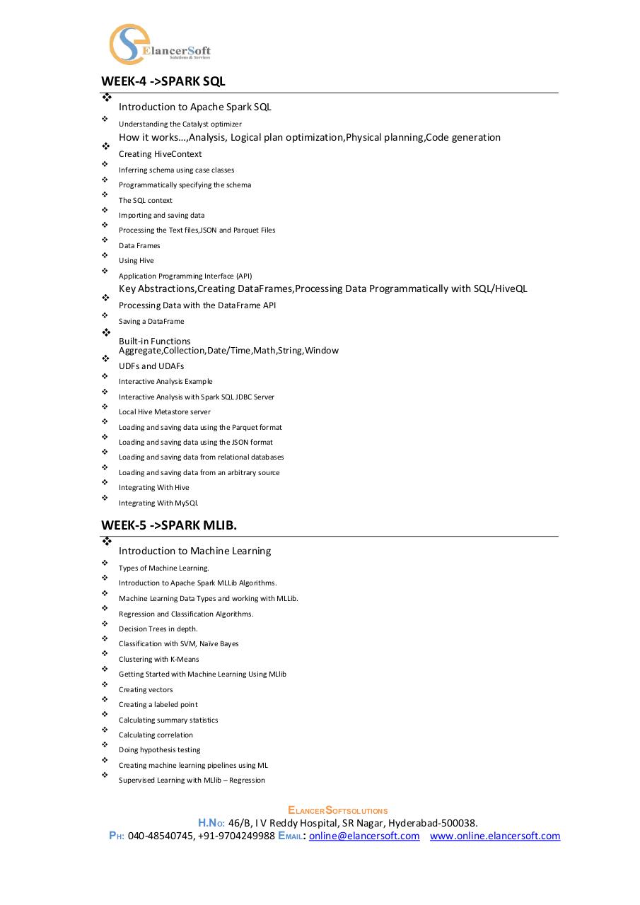 Apache Spark & Scala online Course Content (PDF) - PDF Archive