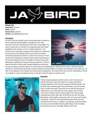 Jay bird up here press release