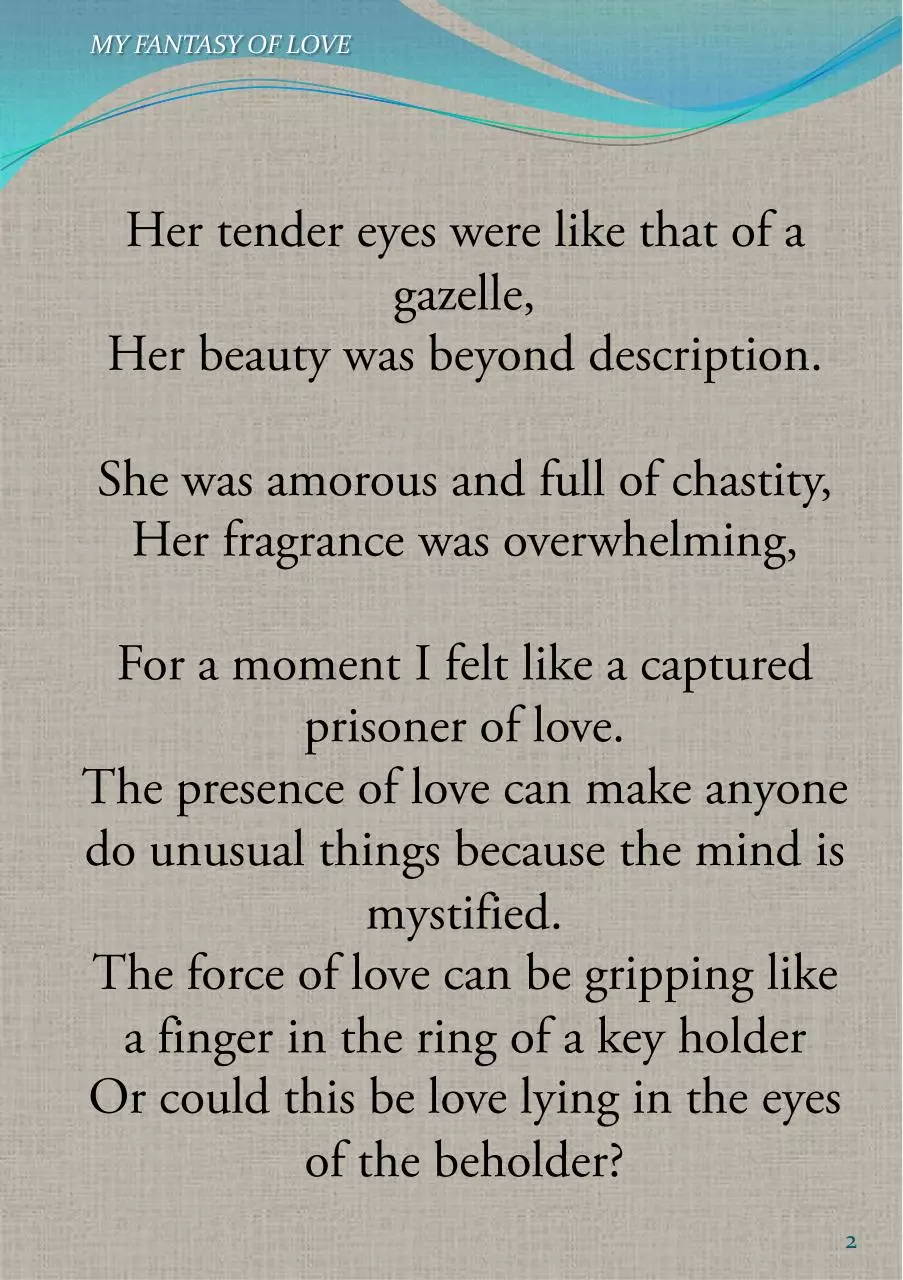 Page 4 of 7, MY FANTASY OF LOVE