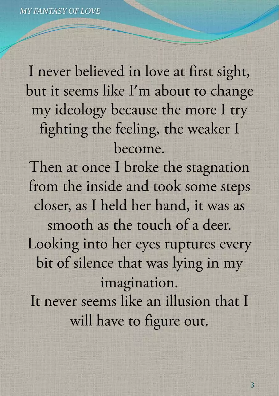 Page 5 of 7, MY FANTASY OF LOVE
