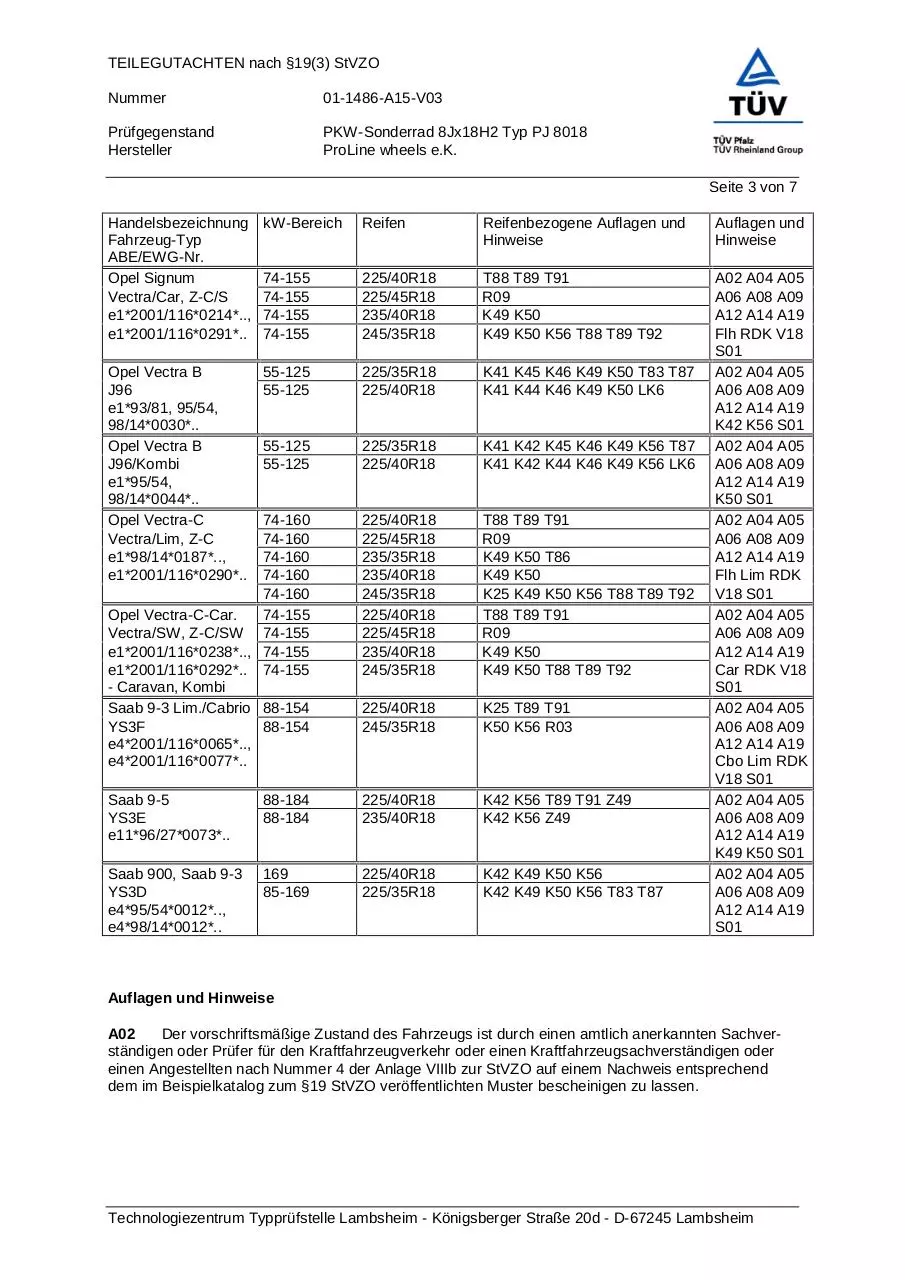 Page 3 of 7, PJ.8018 35 5 108 651 W1 VS V3