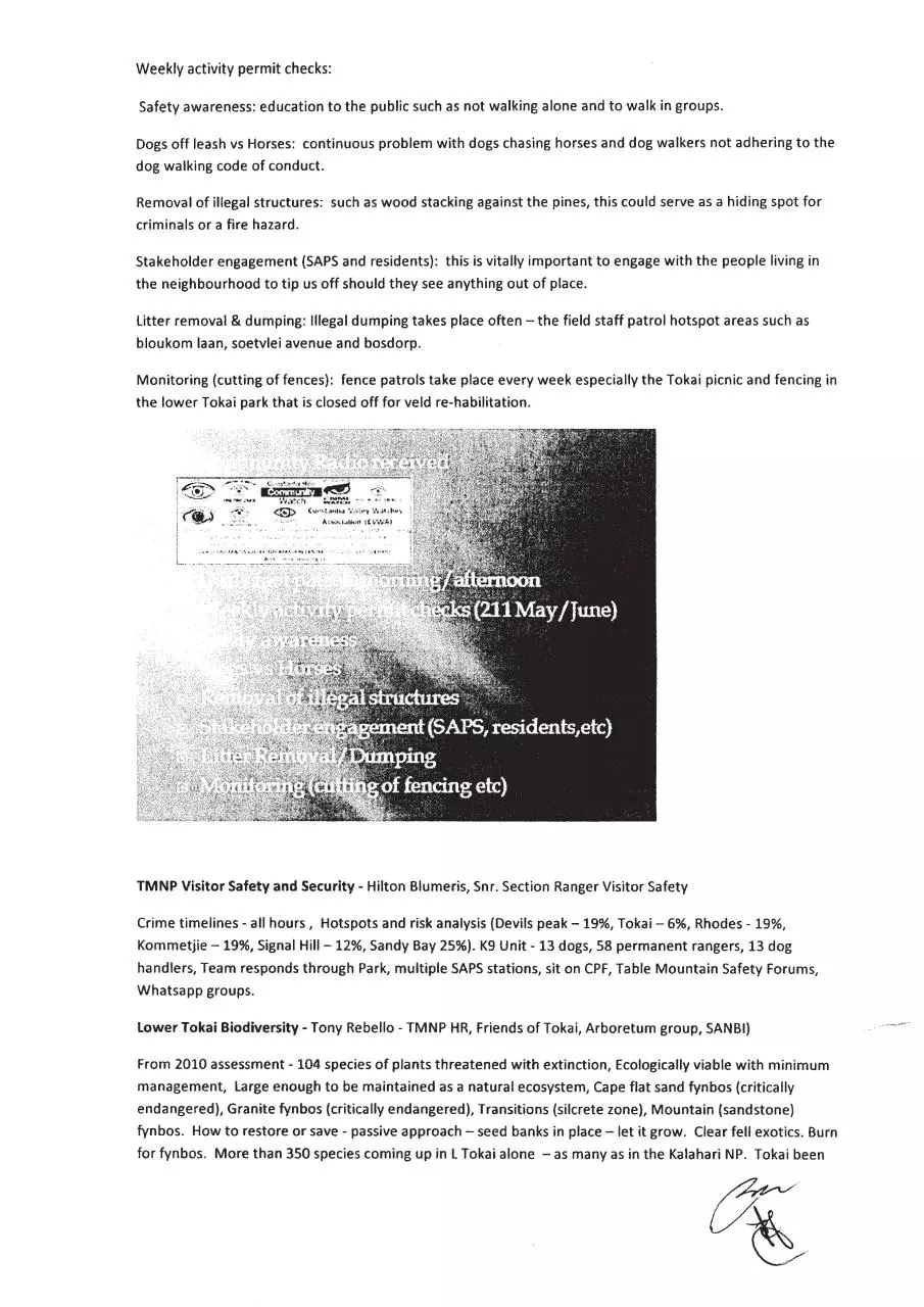 Page 3 of 5, Lower Tokai Meeting 19 07 2016