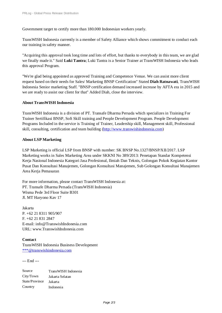 Document preview TransWISH Indenesia Partner With LSP Marketing.pdf - page 2/3