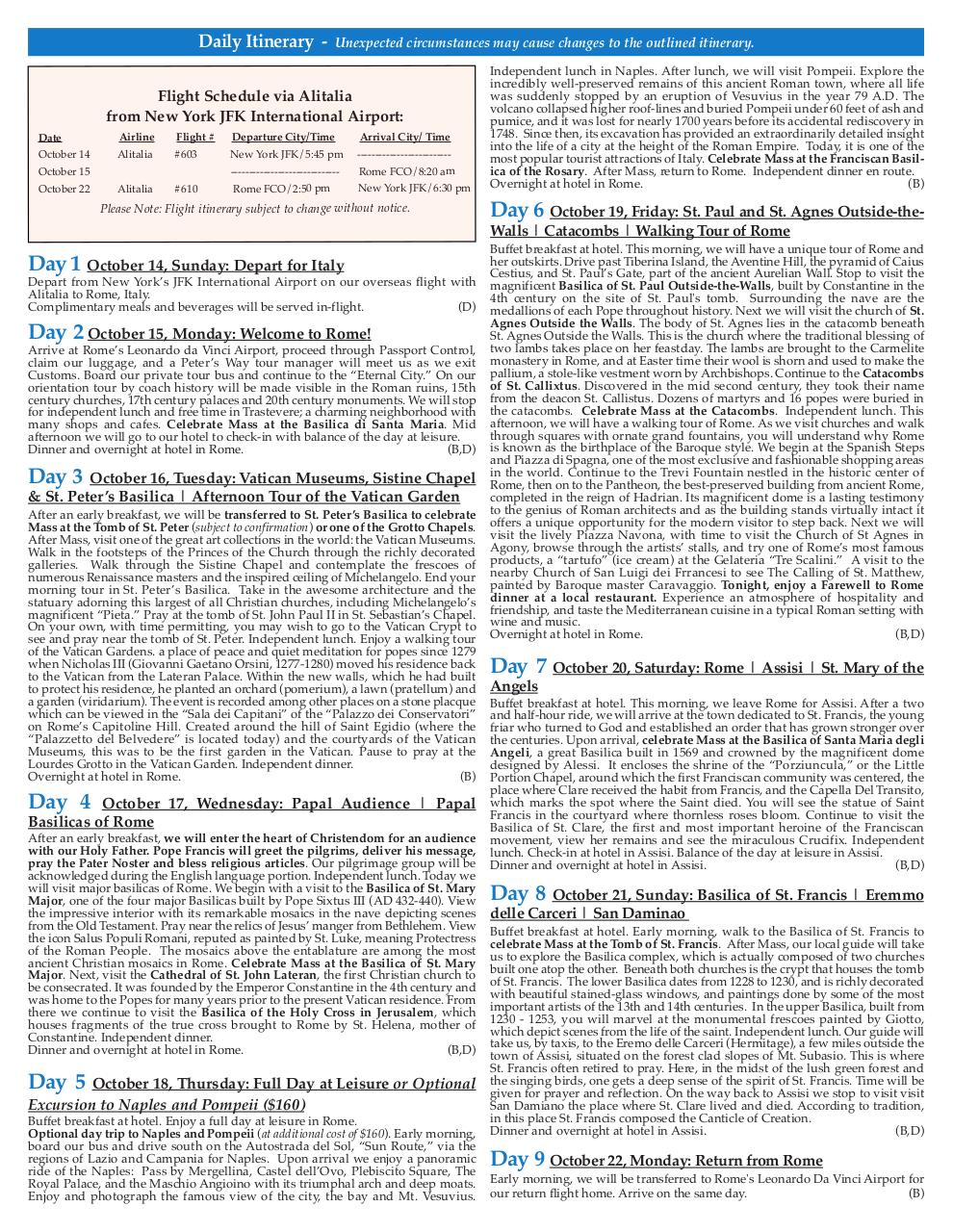 Document preview Pilgrimage to Rome .pdf - page 3/4