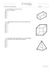 Page 1, Quiz volumeof3dshapes