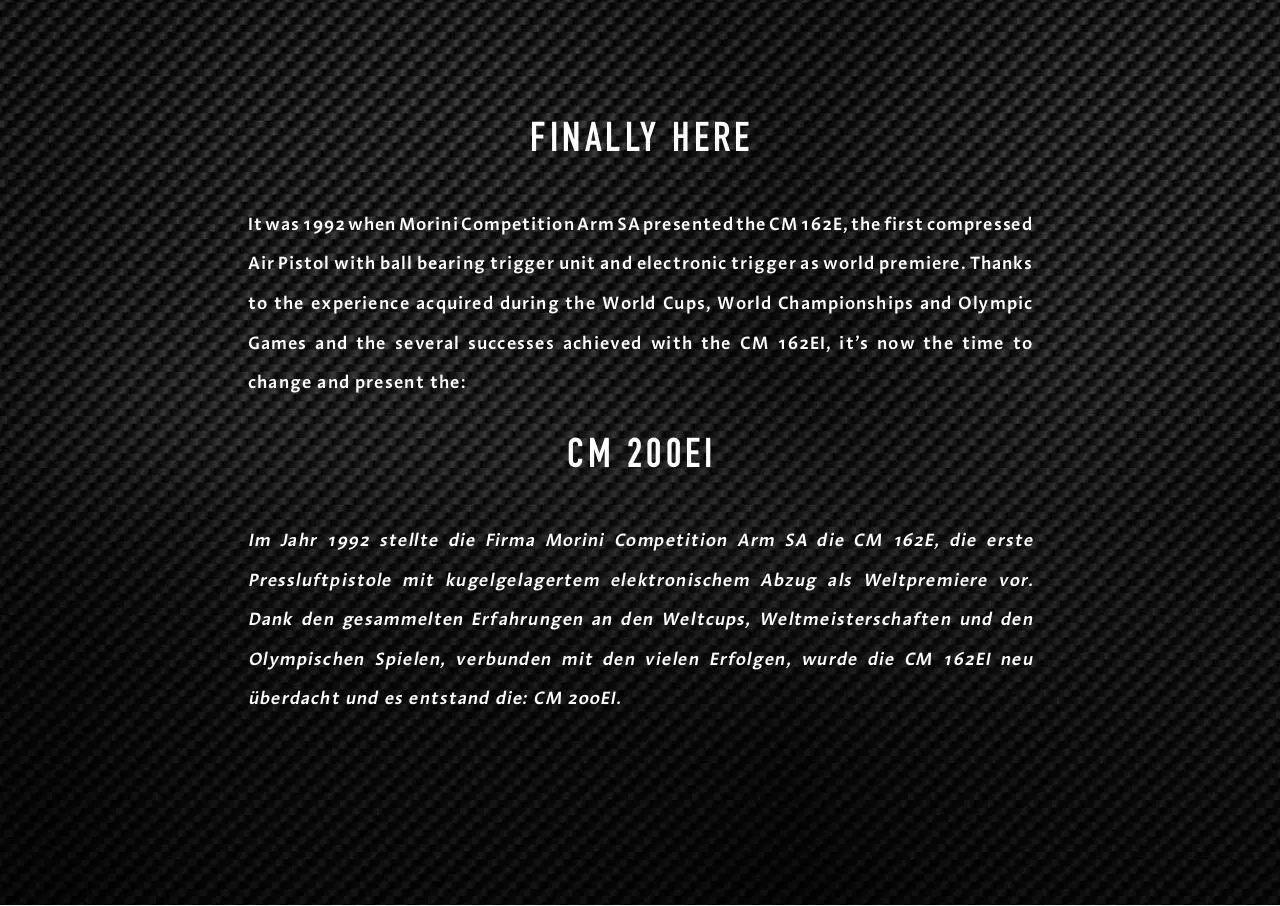 Page 2 of 16, Morini New CM 200EI