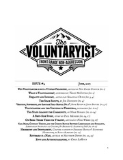 Page 1, The Front Range Voluntaryist Issue #4