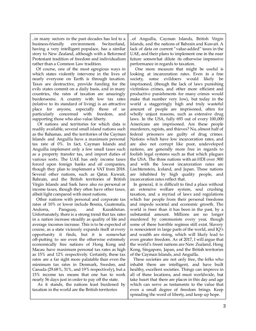 Page 3 of 32, The Front Range Voluntaryist Issue #8