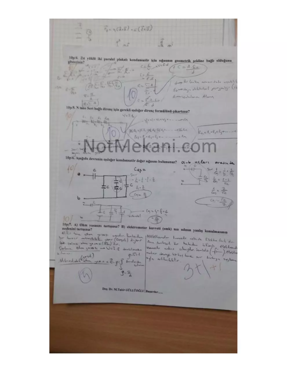 Page 1 of 2, fizik 2 vize notmekani.com