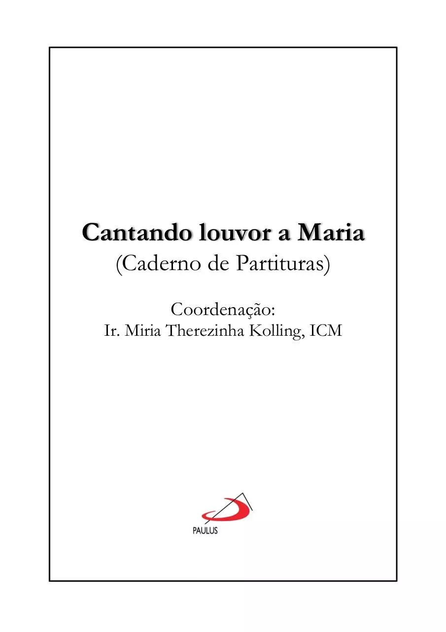 Page 1 of 17, Magnificat B. Terreiro (Fatima melody) 4