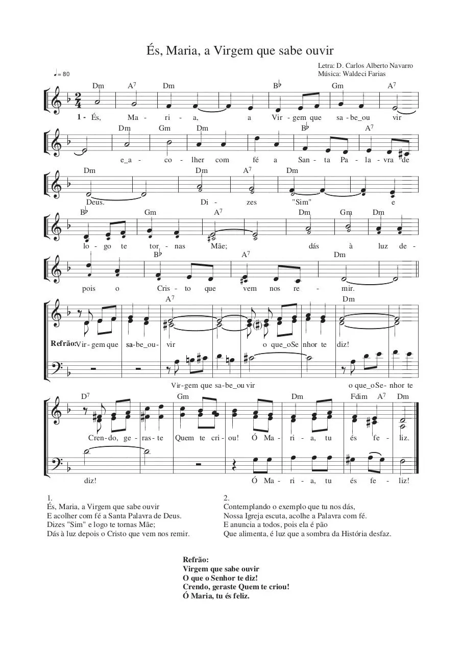 Page 4 of 17, Magnificat B. Terreiro (Fatima melody) 4