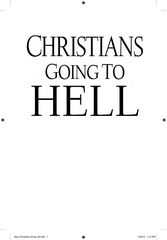 christians going to hell