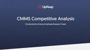 Page 1, CMMS Competitive Analysis